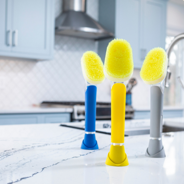 Brand new Dish Daddy! The soap dispensing dish wand available now! 🎉 , scrubdaddy