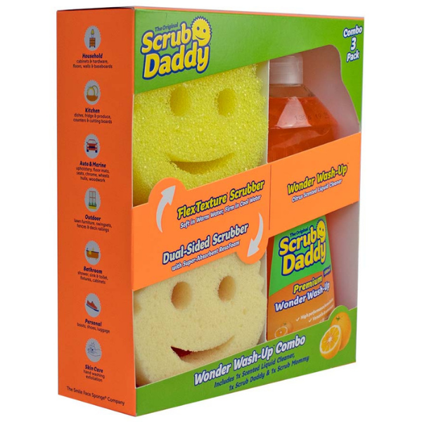 Scrub Daddy Original Sponge, Cleaning Sponges for Washing Up