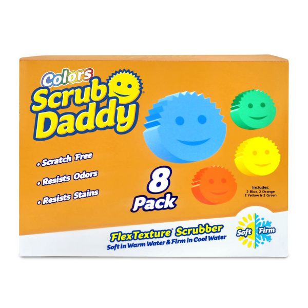 Scrub Daddy 8 Colors Pack